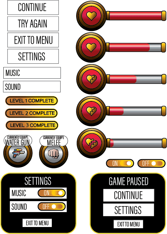 Through Their Eyes UI sheet