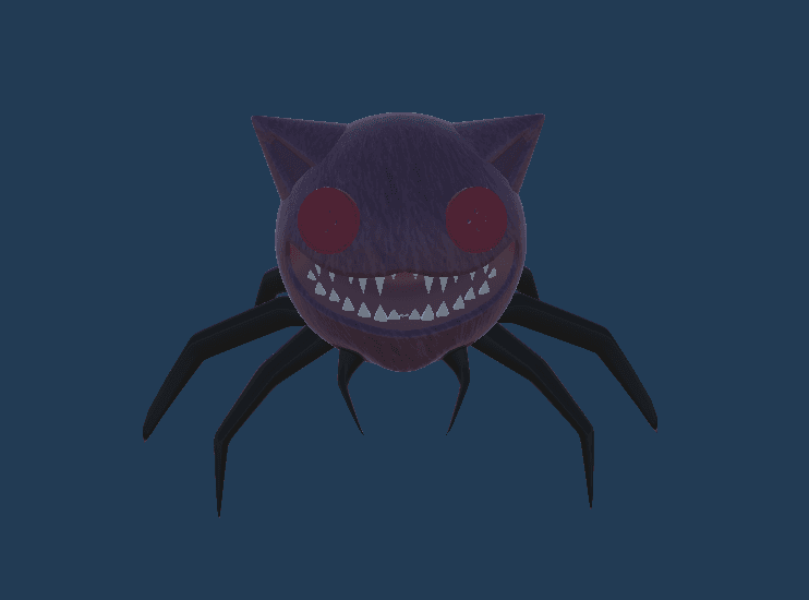 Spider cat enemy